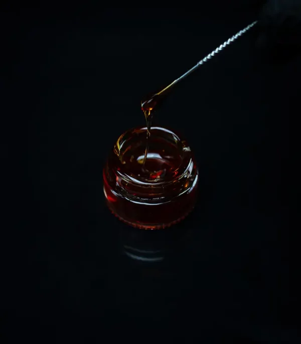CBD Honey Wax Detail