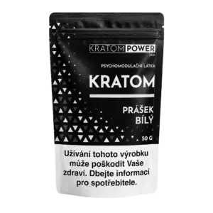 Kratom Prášek Bílý