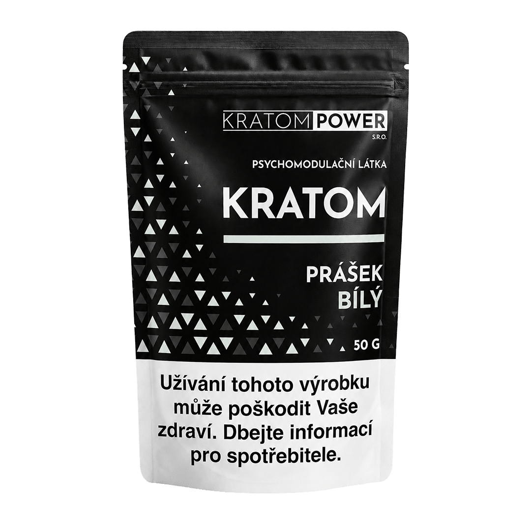 Kratom Prášek Bílý