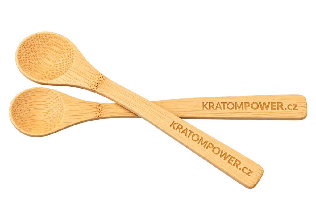 Bambusové lžičky na kratom